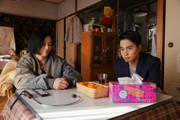 実家を訪れる大輔