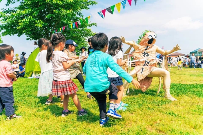 白井の人気キャラクターじねんじゃーと踊ろう！