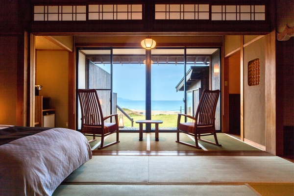 1階｜温泉露天風呂付き和室／一例