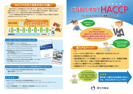 「HACCPに沿った衛生管理の制度化」の行政指導が新年度より 本格化するに伴い、「次亜塩素酸水」を活用した 衛生管理での対応の提案を実施