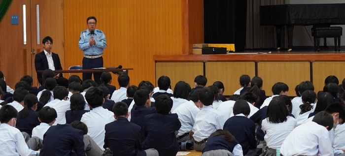 令和7年（2025年）に実施した交通安全・防犯講習会の様子