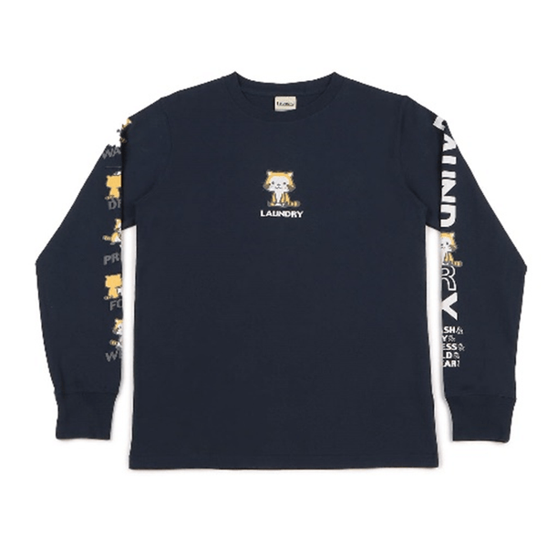 ロンT　ネイビー