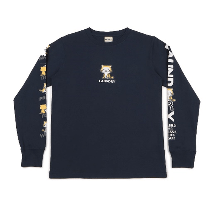 ロンT　ネイビー