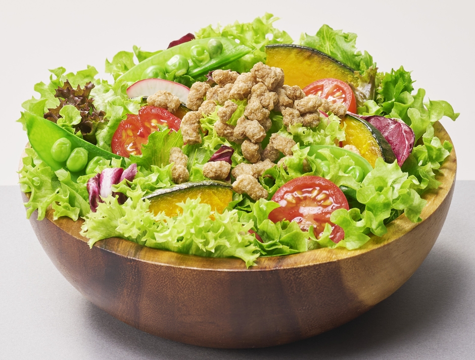 『サクサクたんぱく』使用例