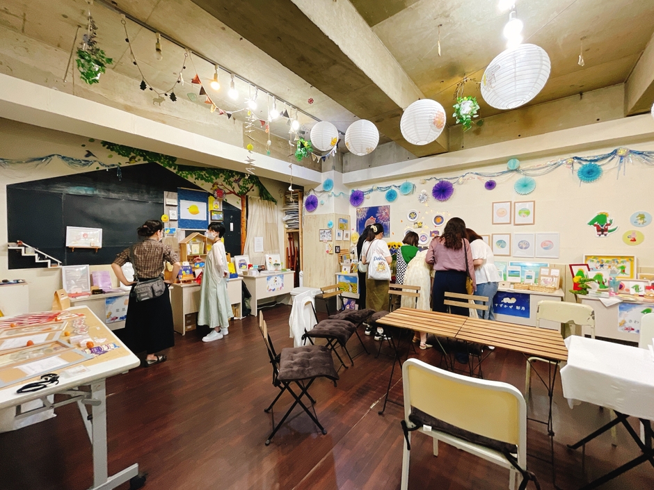 絵本の学校　東京校　卒業制作展示会の様子２