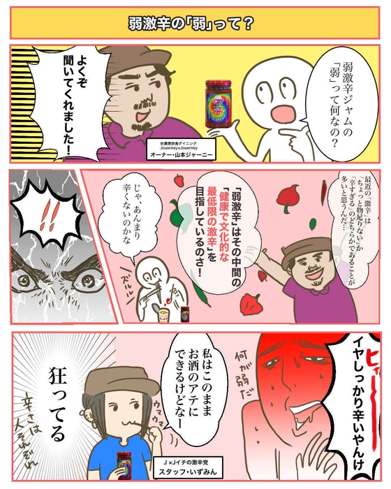 弱激辛の「弱」って?