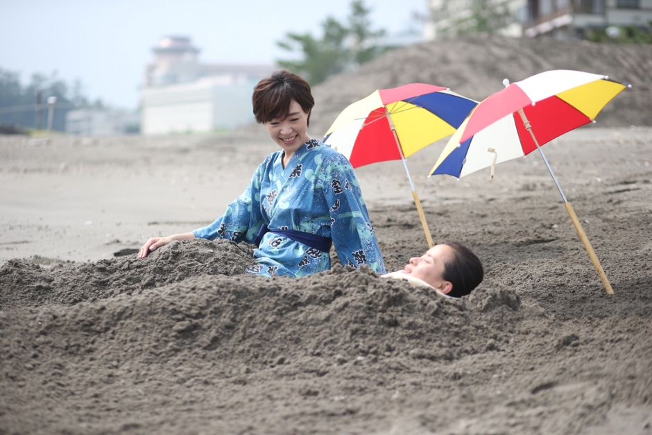 砂むし温泉