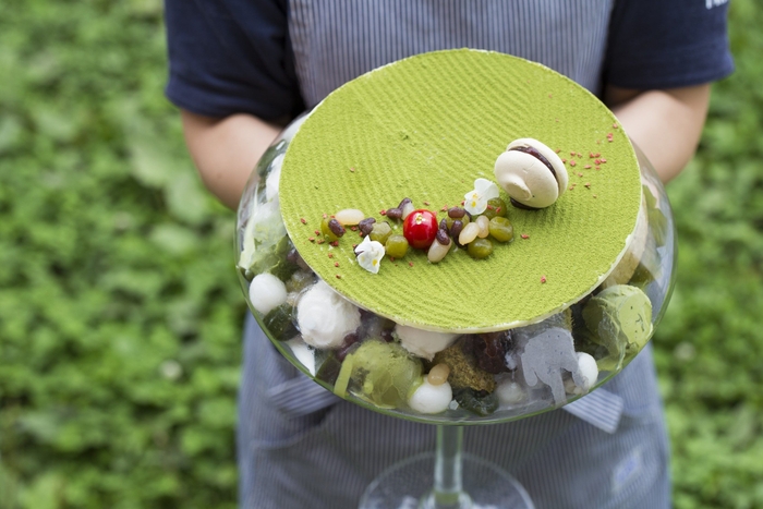 南部茶あんみつ