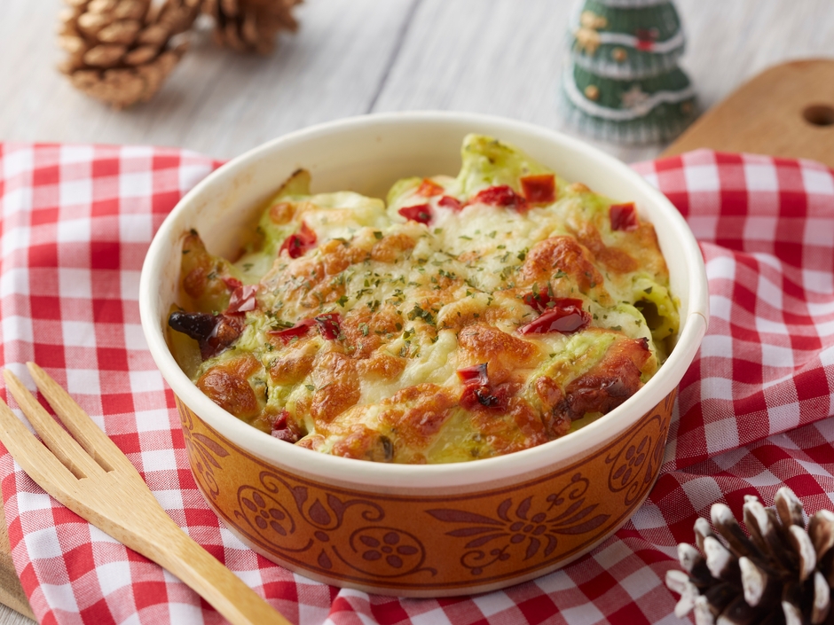 バジルチキンのチーズ焼き画像(画像はイメージです。)