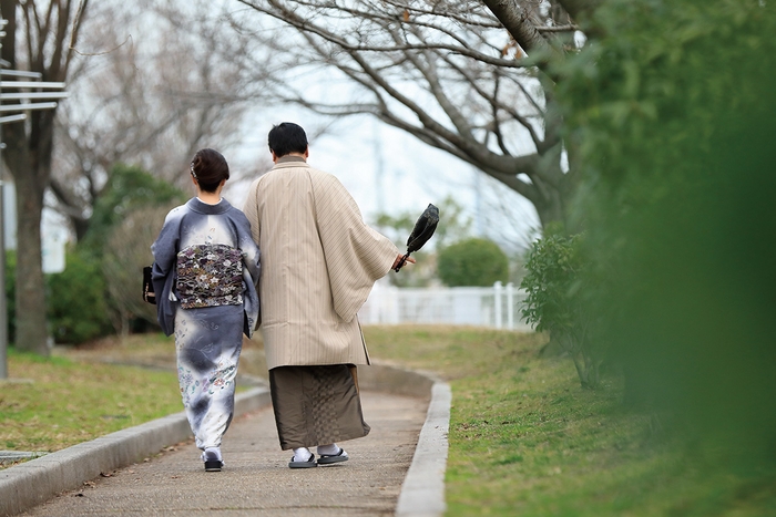 きものでお出かけできることに感謝