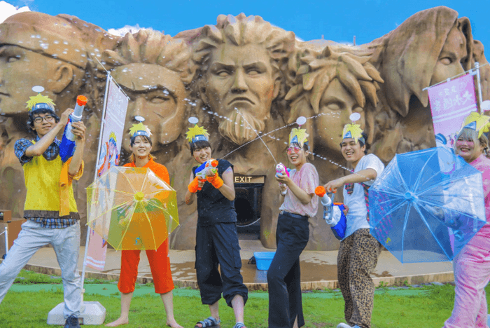 ▲友達とチームを組んで撃ち合おう!