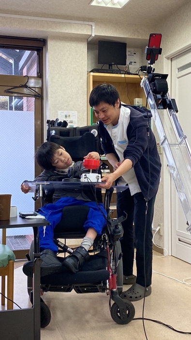 「焼き肉パワーで頑張るぞー！」