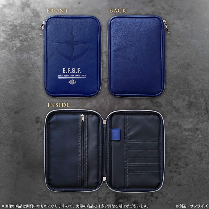 機動戦士ガンダム　お薬手帳ケース(地球連邦宇宙軍仕様)詳細1