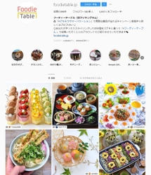 料理インスタグラマーコミュニティ「フーディーテーブル」 月間リーチ数が5億を突破　 ～発信意欲が高い1万人以上の料理インスタグラマーが登録、 より幅広いユーザへ情報浸透可能に～