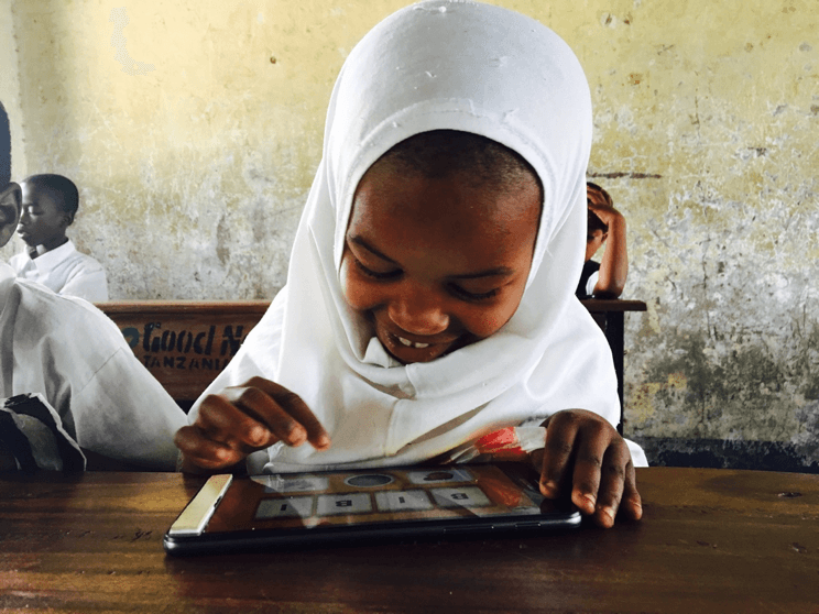 ソフトを使用している様子