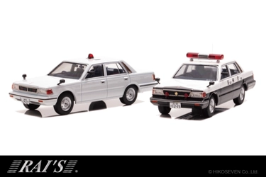 市販車とは一味違うパトカー用の日産セドリック(YPY30)が 1/43スケールミニカーで初のモデル化！8/9より予約受付開始。