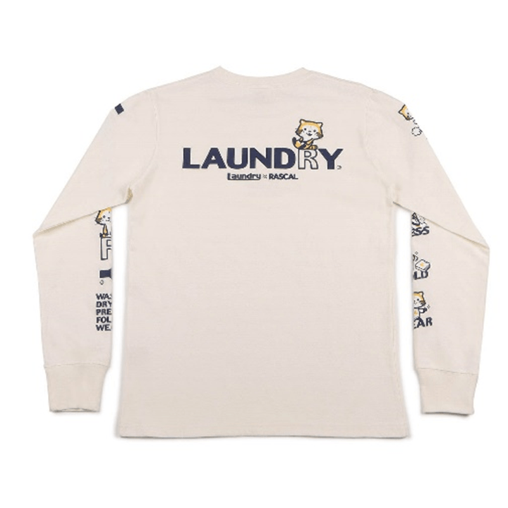ロンT　アイボリー　（裏）