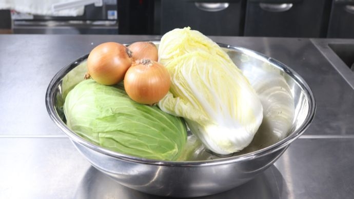 旬の野菜を使用