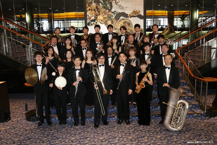 Osaka Shion Wind Orchestra 楽団員の集合写真