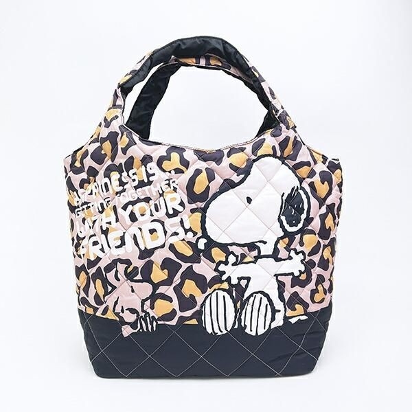 スヌーピーキルティングトート