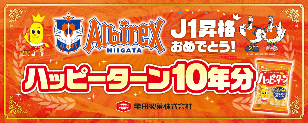 アルビレックス新潟J1昇格確定おめでとう！！ ユニフォーム