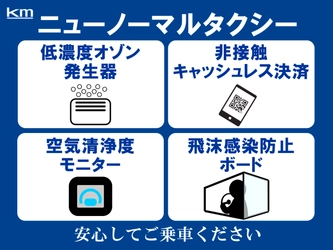 国際自動車、感染拡大予防対策設備を全車に設置完了　 ～「ニューノーマルタクシー」で 安心いただける移動空間を提供します～