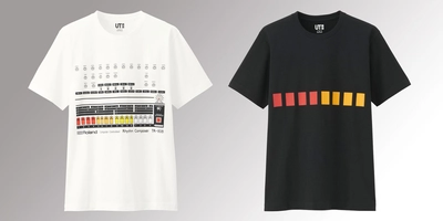 ユニクロのTシャツ「UT」に ローランドのリズムマシン『TR-808』が登場