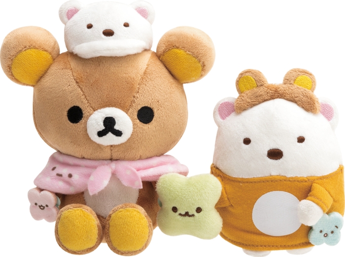 リラックマ＆しろくまコラボぬいぐるみ