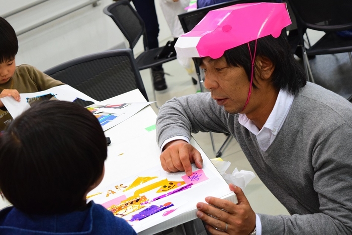 アーティスト タノタイガさんとマイ・カー・キャップを作ろう!