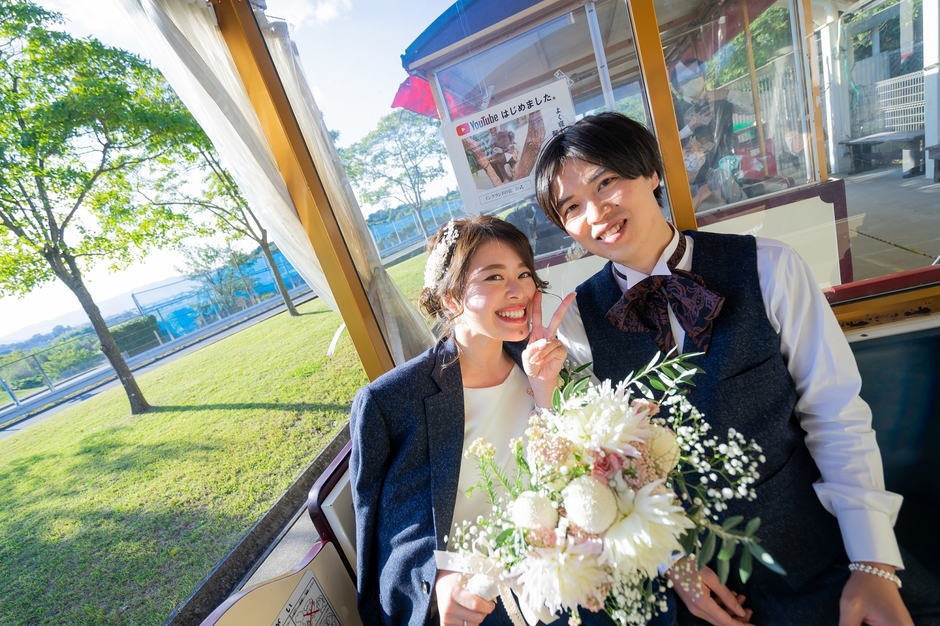 LOVEトロッコ inイングランドの丘