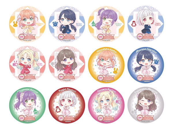 ▲第2弾:2024年2月3日(土)~2月23日(金・祝)オリジナルコースター/全12種・ランダム