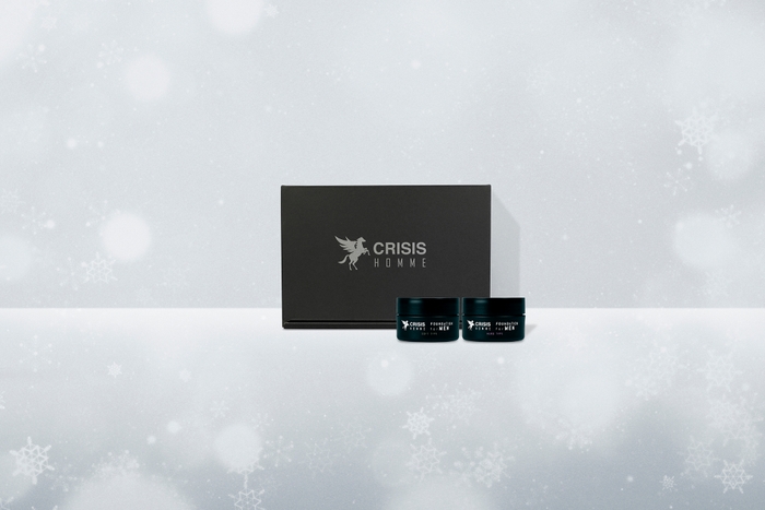 CRISIS HOMME(クライシスオム)にてクリスマスギフトセットは初登場！