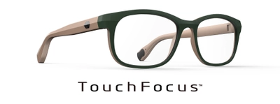 次世代アイウェア「TouchFocus(TM)」を iOFT展で日本初公開　 ワンタッチで遠近を瞬時に切り替えられる、 液晶レンズ技術搭載