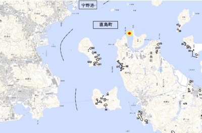 図1. 早崎水中遺跡の位置