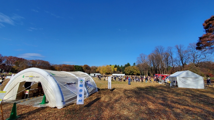 会場全景（いこいの広場）