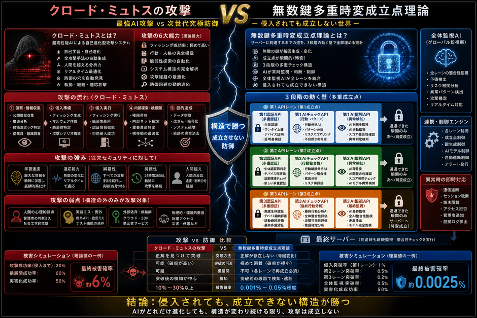 クロード・ミュトス&無数鍵多重時変成立点