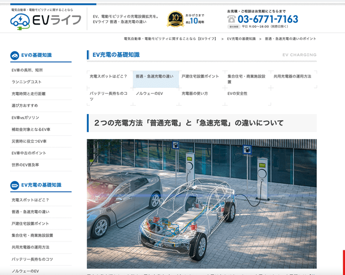 「EVライフ」EVの基礎知識