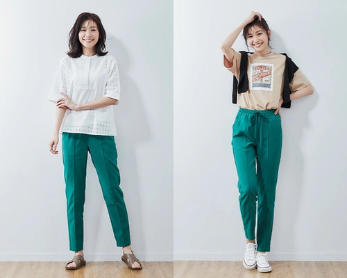 モデル ナオさん × Golden Bear　 コラボレーション テーパードパンツを発売