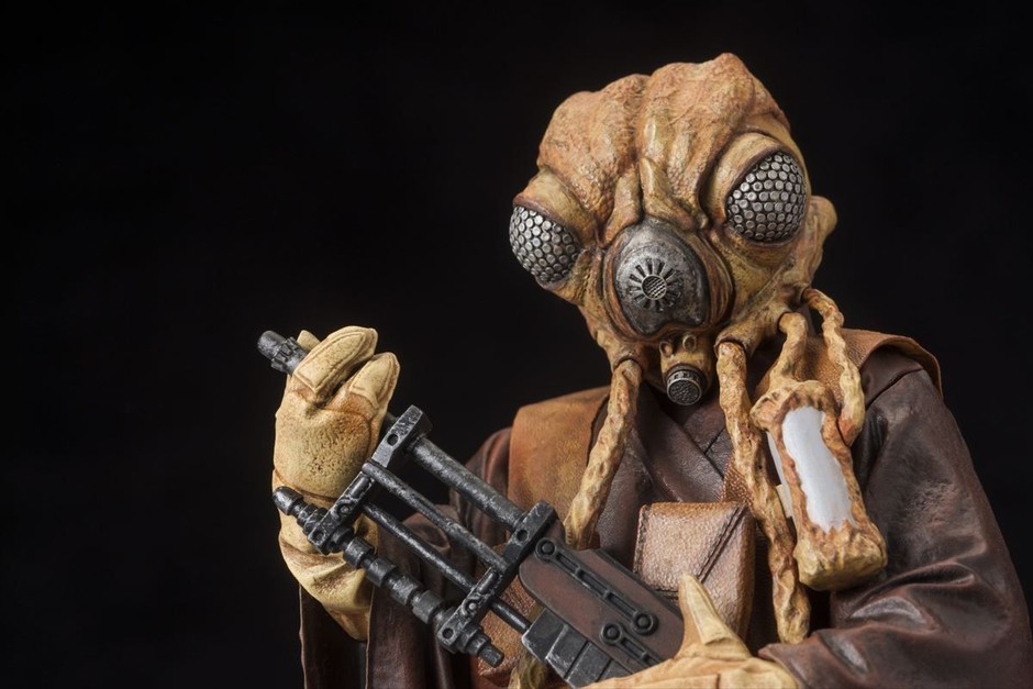 ARTFX+ バウンティ・ハンターシリーズに 惑星ギャンド出身の探索能力の 