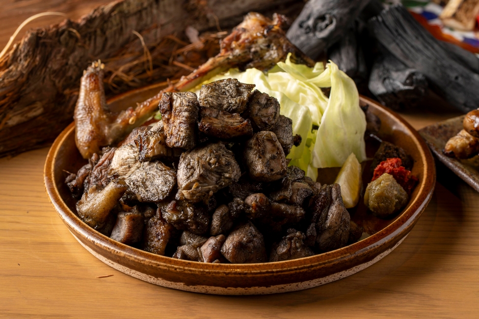 骨つきひね鶏モモ焼き