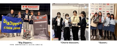 世界最大級の教育ロボティクス競技会に
日本代表として2年連続出場　昭和女子大学附属昭和中学校・高等学校、昭和小学校