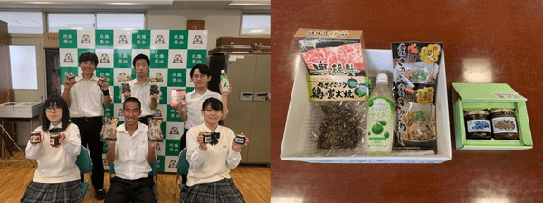 左：スタミナセット　2,800円（税込・送料別） 右：ジャムセット　950円（税込・送料別） （写真はブリ―ベリ―・キウイセット）