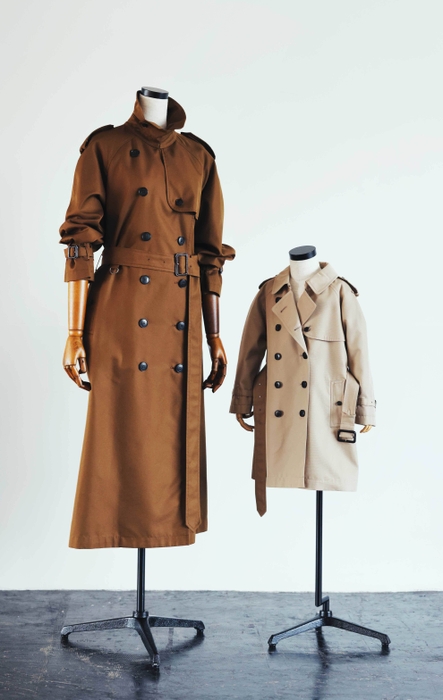 ロングトレンチコート¥18,500+tax KIDSトレンチコート¥16,500+tax