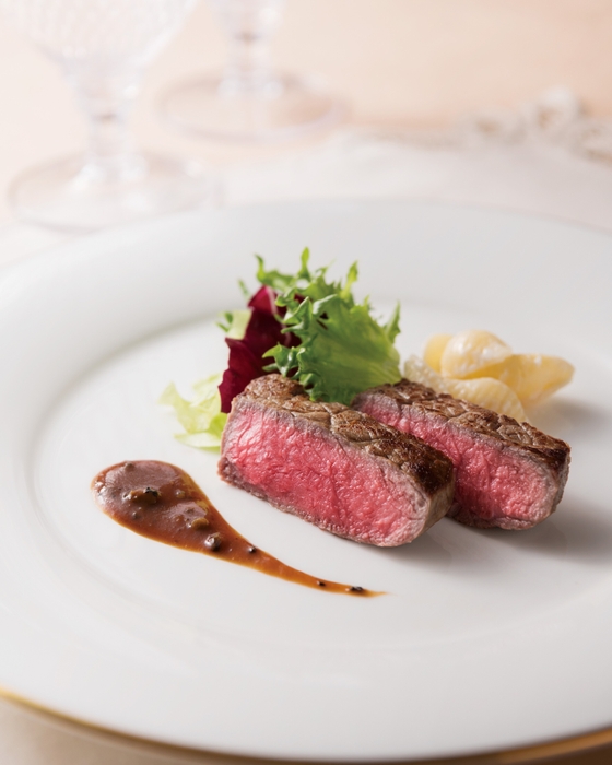 サーロインステーキ トリュフソース