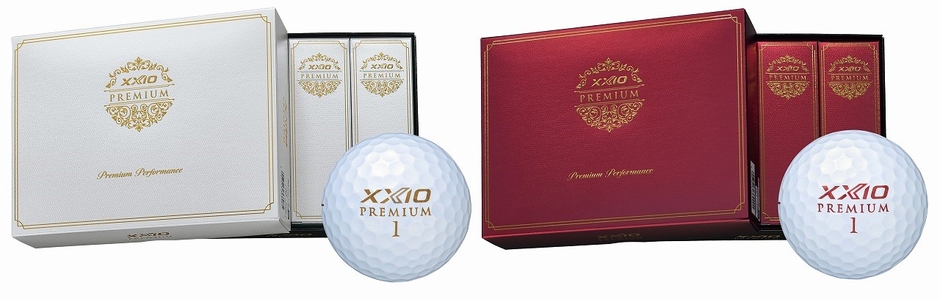 NEW「ゼクシオ プレミアム」 左:ロイヤルゴールド 右:ロイヤルボルドー