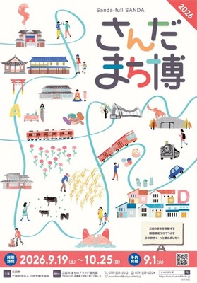 さんだまち博ポスター