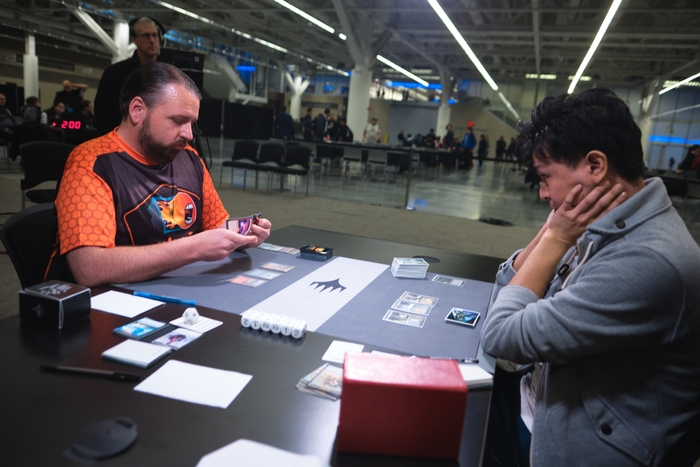 準決勝、井川良彦選手 vs. ルイス・スコット=ヴァーガス選手