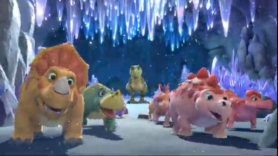 楽しんでる恐竜