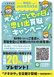 【GWの家計応援】あなたの思い出、買い取ります。