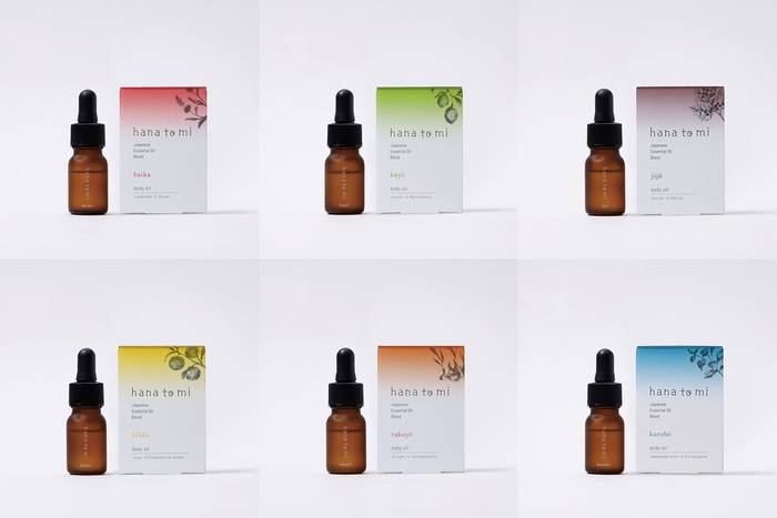 hana to miボディオイル 6種